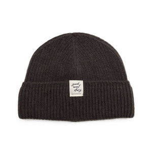 'Chunky' yak wool beanie