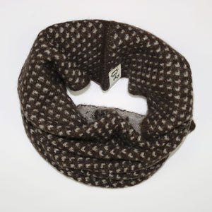 'Fluffy' collar scarf